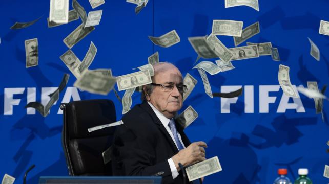 Recientemente Blatter fue castigado por la FIFA con ocho años de suspensión. Foto: Internet