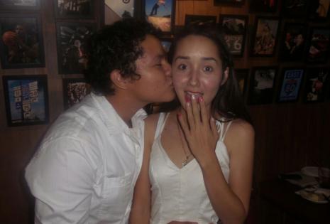 La mejor expresión al recibir un beso