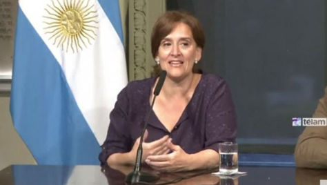 La vicepresidenta argentina, Gabriela Michett