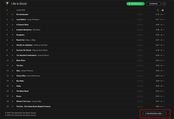 nas spotify