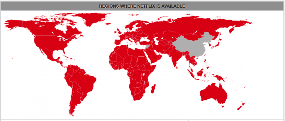 Netflix ya está disponible en 190 países Netflix expansion internacional Netflix ya está disponible en 190 países