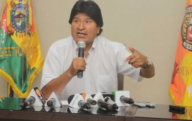 Evo dice que Bolivia es realista y que no busca que Chile devuelva todo el territorio perdido
