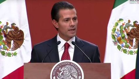 El presidente de México, Enrique Peña Nieto, en conferencia de prensa.