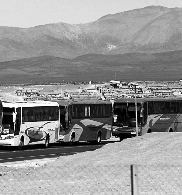 La larga espera para cruzar la frontera gélida
