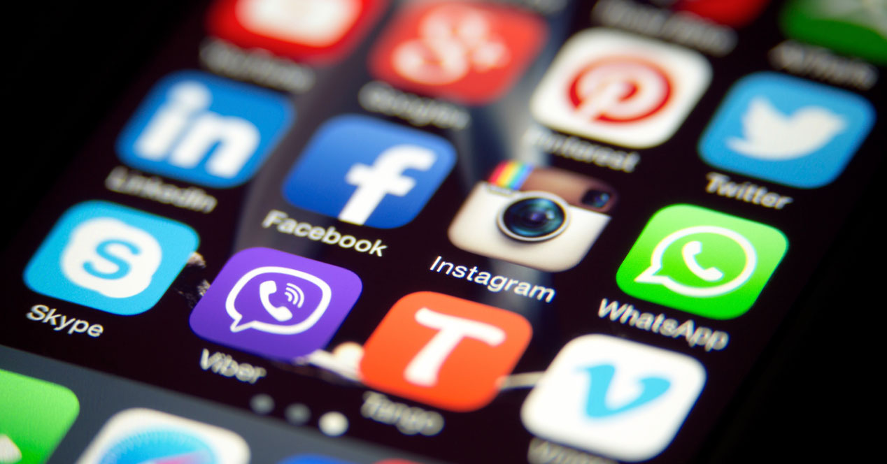 iconos de apps de mensajería instantánea