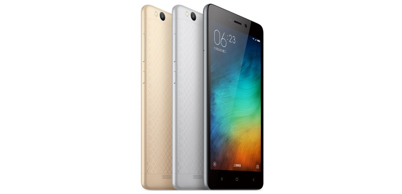 xiaomi redmi 3 Xiaomi anuncia el Redmi 3 con pantalla de 5 pulgadas HD, Snapdragon 616 octa core y batería de 4.100 mAh por 106$