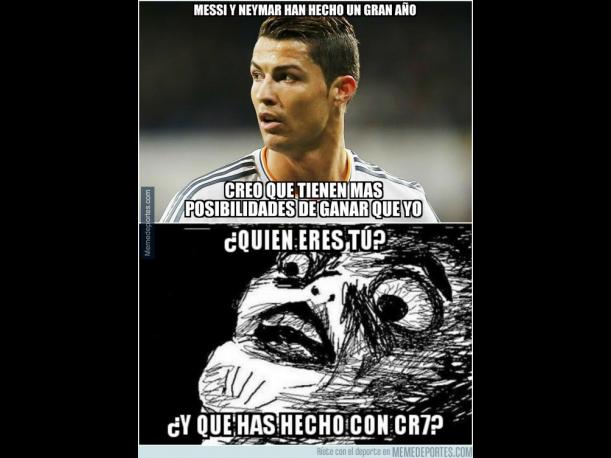 Lionel Messi gana su quinto Balón de Oro y los memes no tardaron en salir. (Foto: Memedeportes)