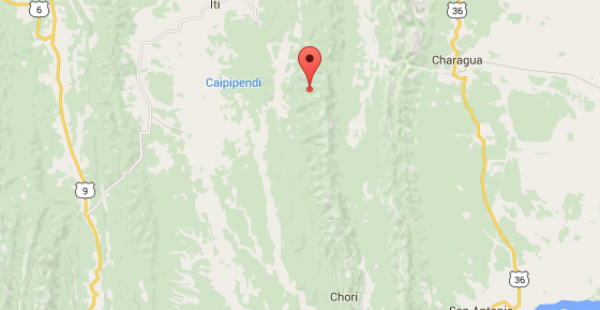 Se registró sismo de 6,1 en la zona de Charagua