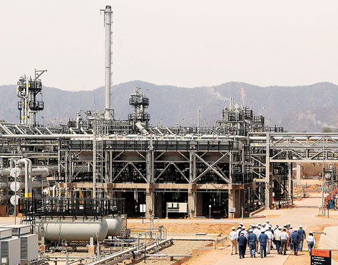 Margarita. La exportación de gas natural es una de las principales fuentes de ingreso del Estado.