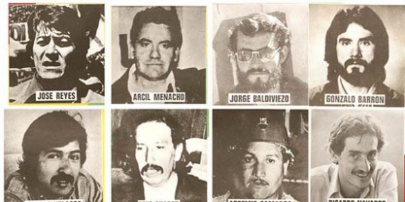 Fotografías de algunos de los líderes asesinados el 15 de enero hace 35 años en La Paz. - Los Tiempos Foto | Los Tiempos