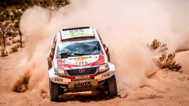 Bulacia acabó en el puesto 25 de la etapa entre La Rioja y San Juan. Foto: Última Vuelta