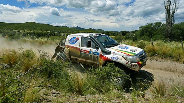 Gutiérrez completó una buena etapa en la jornada 13 del Dakar. Foto: Última Vuelta