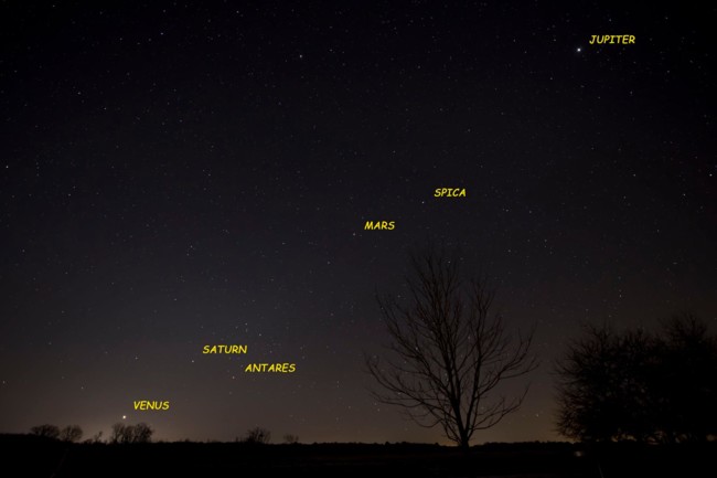 Ken Christison Morning Planets Before Dawn January 18