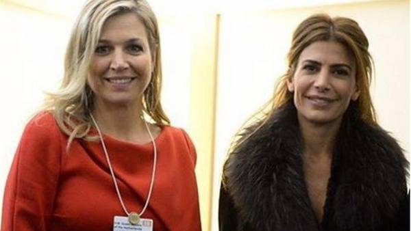 Juliana Awada y la reina Máxima.