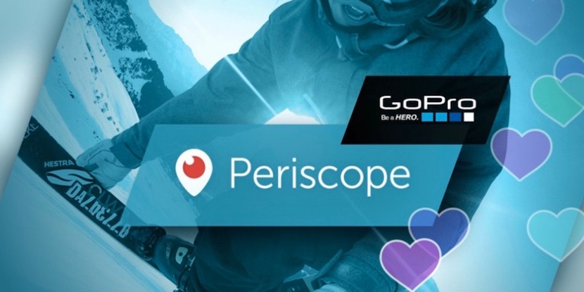 periscope go pro retransmitir 830x415 Ya podemos transmitir el contenido de la GoPro a través de Periscope