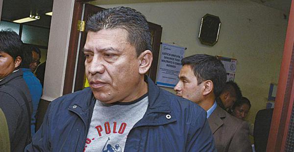 Juez dicta la tercera detención preventiva contra Marco Aramayo
