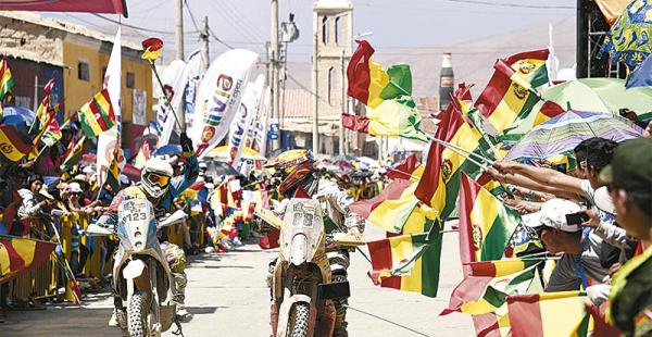 su mayor apuesta este año el rally dakar dejará $us 130 millones para bolivia El paso del rally Dakar por Bolivia es organizado por el Ministerio de Culturas y Turismo