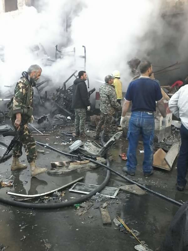 Al menos 45 muertos y más de 100 heridos por explosiones en Damasco