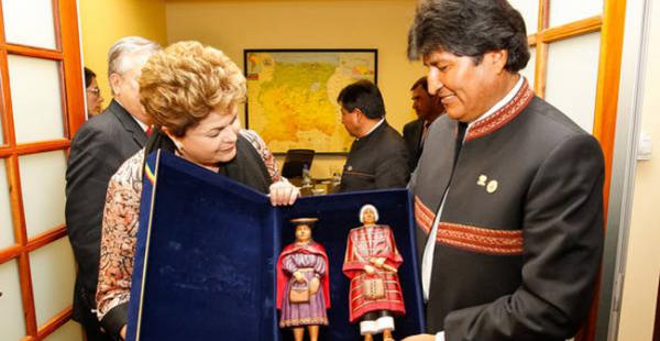 El presidente Evo Morales viajará a Brasil para reunirse este martes 2 de febrero con su homóloga Dilma Rousseff