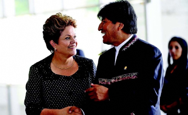 Evo Morales realiza hoy su primera visita oficial a Brasil