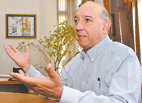 Entrevista. José A. Quiroga cuando habló con La Razón en 2015.