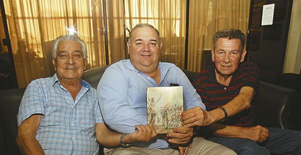 Jorge Aponte, Lorgio Serrate y Róger Lozada