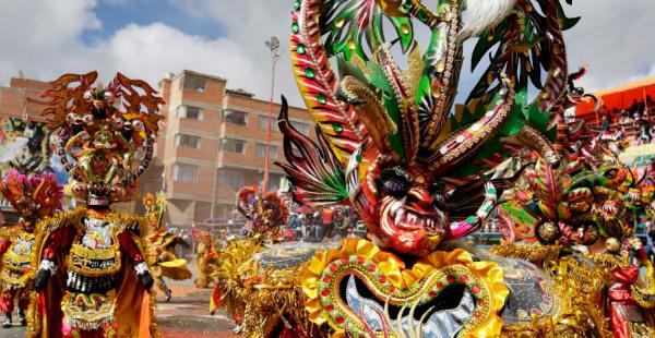 Las mejores fotos del espectacular Carnaval de Oruro