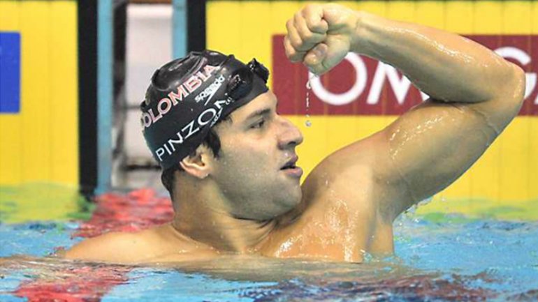 Omar Pinzón es el mejor nadador colombiano de la actualidad