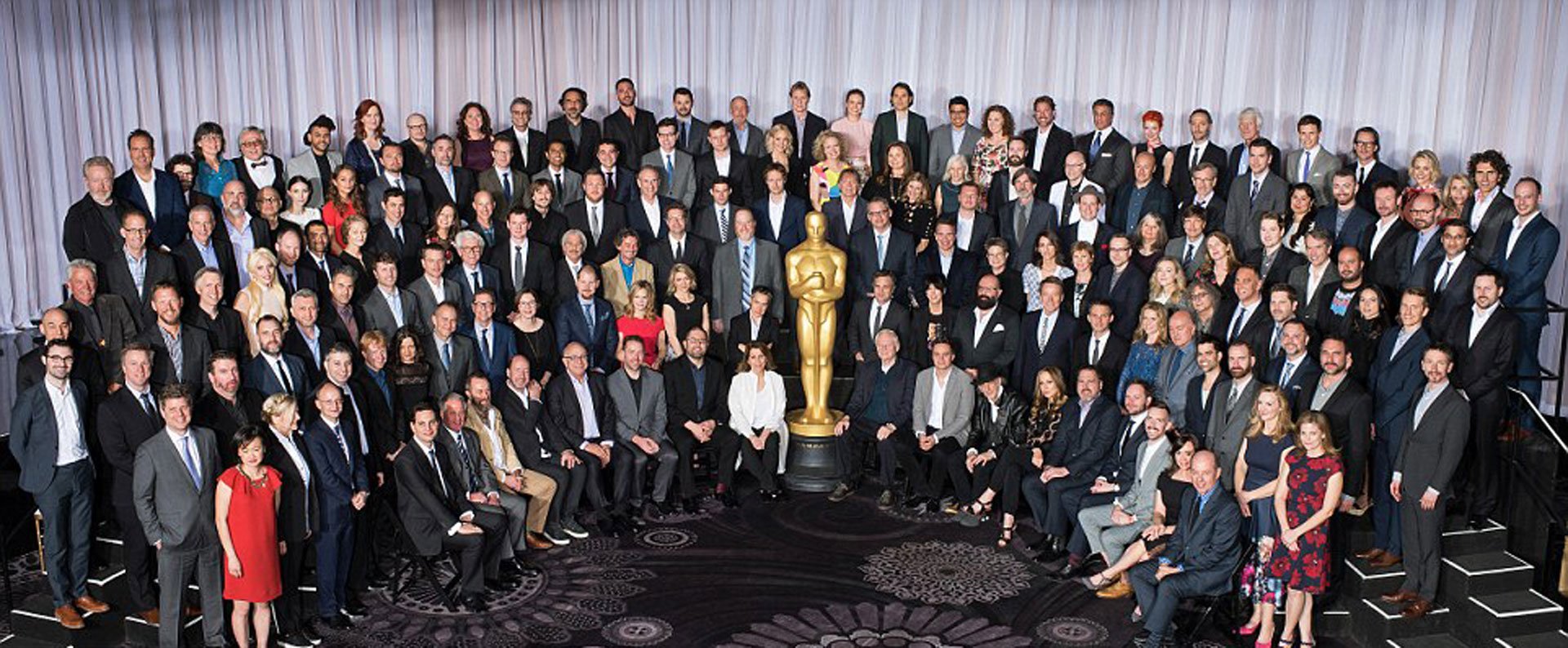 La foto del almuerzo de los Oscar que confirma la falta de diversidad en las nominaciones que despertó la indignación de los actores negros. Muchos, como Will Smith, llamaron a un boicot de la tradicional ceremonia