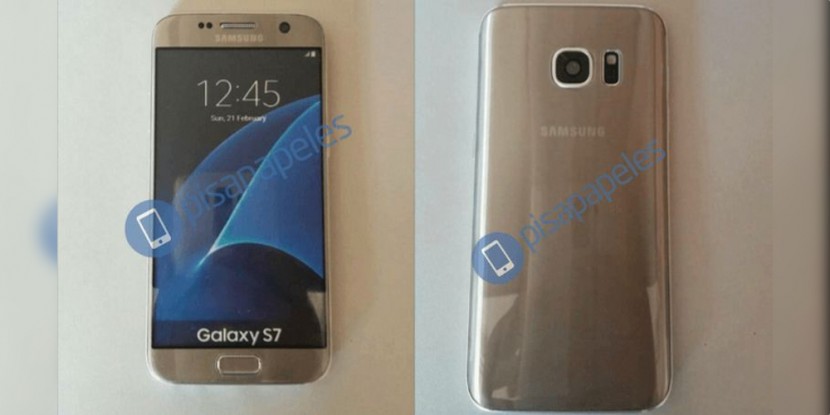 galaxy s7 oro 830x415 Color plata y oro para el nuevo Samsung Galaxy S7