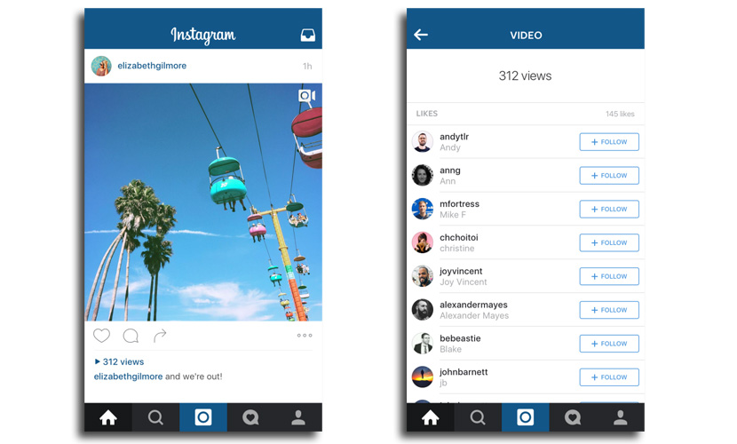 instagram contador visualizaciones Instagram incluirá un contador de reproducciones en los vídeos
