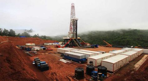 La planta de exploración de Lliquimuni. Foto: energypress.com.bo