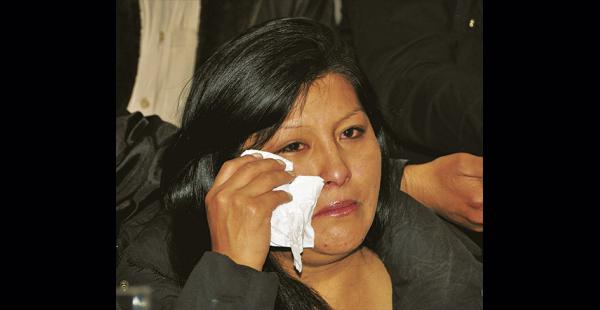 La alcaldesa de El Alto, Soledad Chapetón, dijo que es un día muy triste para la ciudad