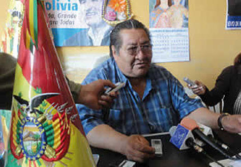 El dirigente Braulio Rocha