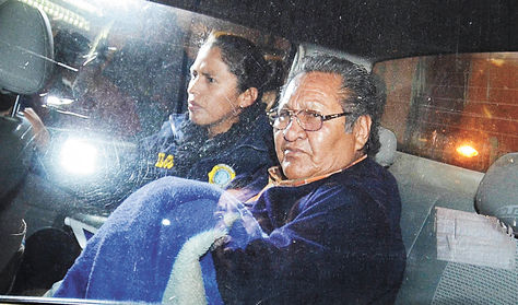 Proceso. Rocha declaró anoche ante la fiscal Susana Boyán.