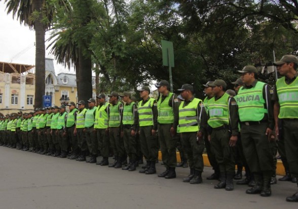 Efectivos policiales. | Foto ilustrativa -   Abi Agencia