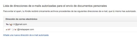 Configuración de Kindle
