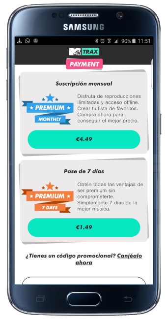Comienzo de MTV Trax