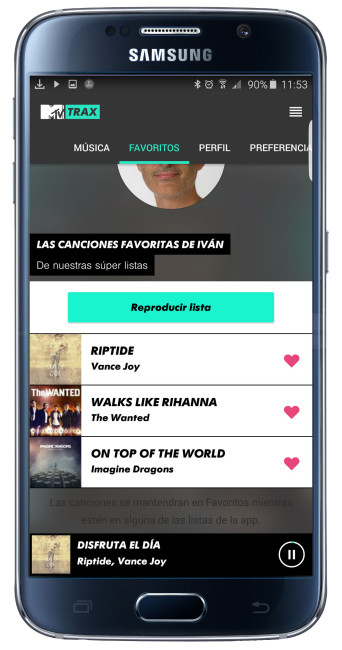 Favoritos MTV Trax