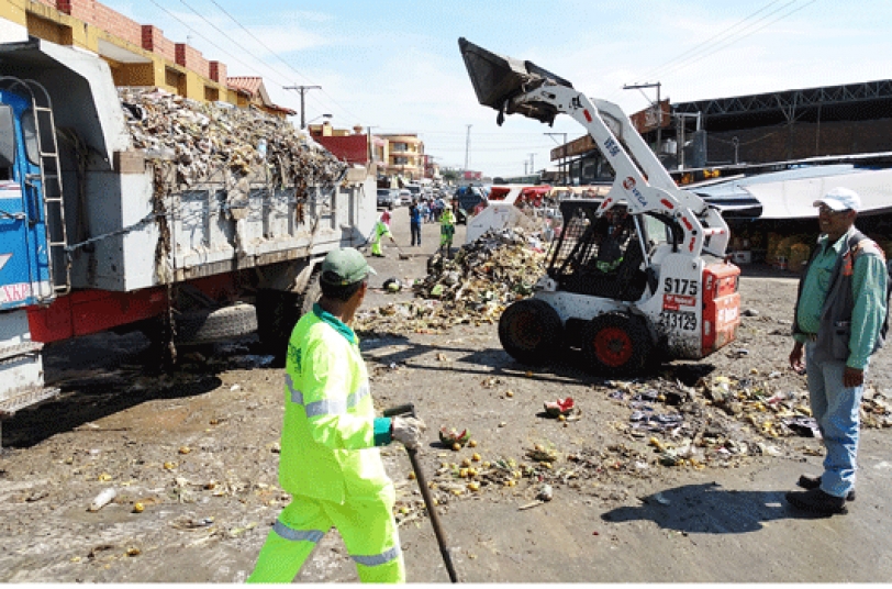 Los mercados generan a diario el 20% de basura en Santa Cruz – eju.tv