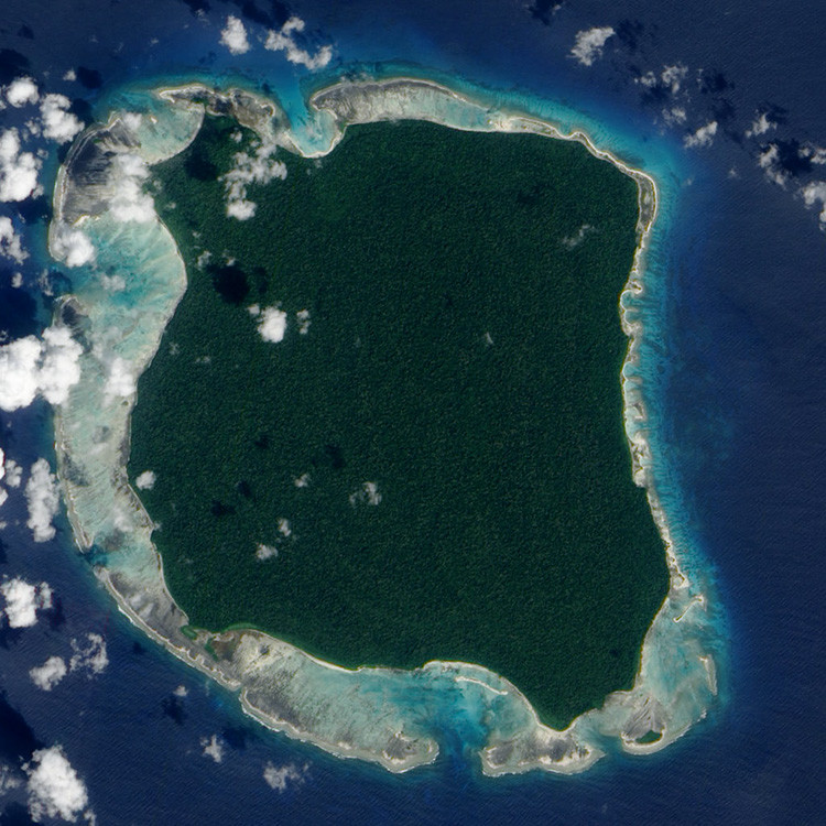 Isla Sentinel del Norte.