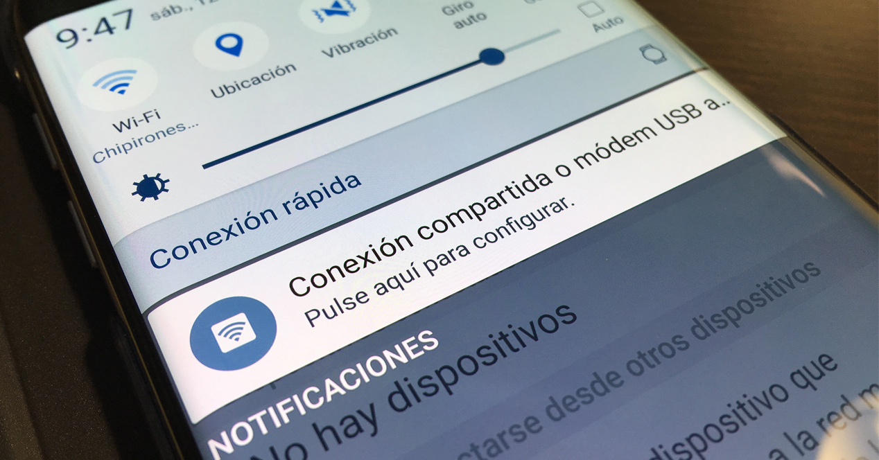Wifi compartido Galaxy S7
