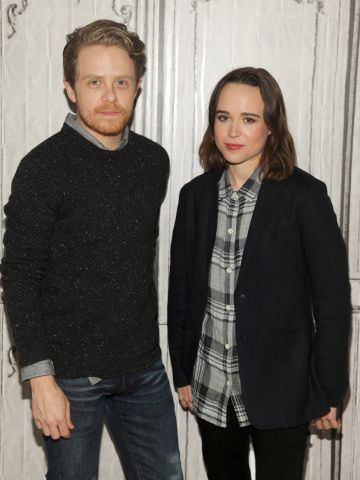 El documentalista Ian Daniel y la actriz Ellen Page, artífices de la serie documental 'Gaycation'.