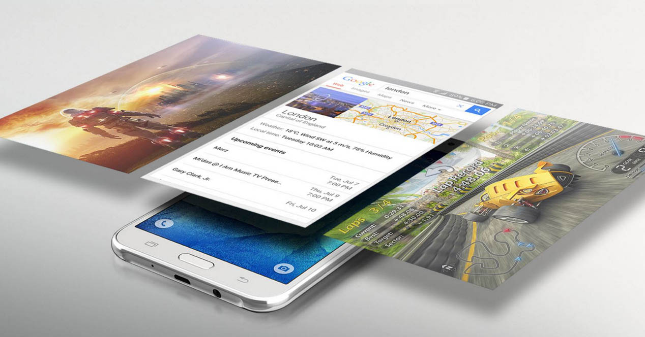 Samsung Galaxy J7 TouchWiz