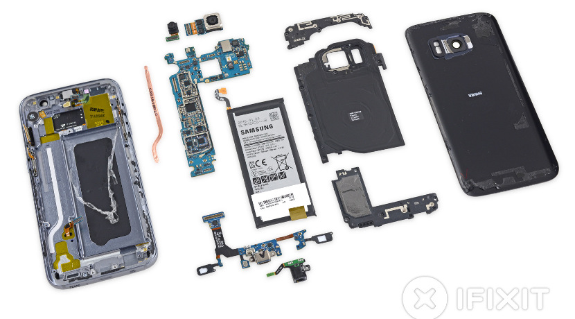 ifixit iFixit pone la peor nota posible al Samsung Galaxy S7