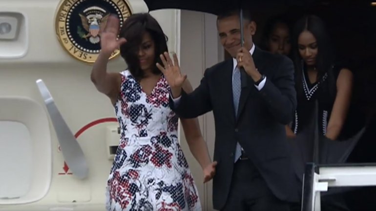 Barack Obama llegó a Cuba para iniciar una histórica gira