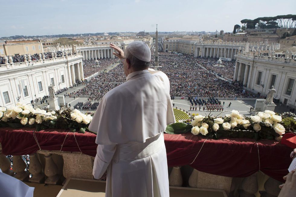 El Papa, este domingo, en el Vaticano. El Papa, este domingo, en el Vaticano.