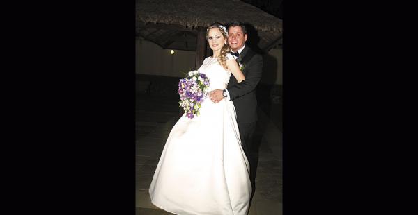 Karenina Gutiérrez y José Daniel Estenssoro. El próximo mes se van de luna de miel a Brasil