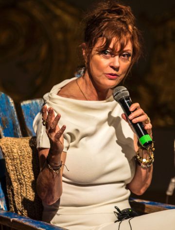Susan Sarandon, durante una charla en Cartagena (Colombia). Susan Sarandon, durante una charla en Cartagena (Colombia).