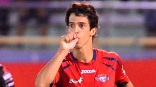 El brasileño Santos ha marcado dos goles en el campeonato Clausura. Es titular indiscutible en el rojo. Foto: APG